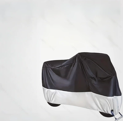 Electric Vehicle Cover Full Vehicle | Car clothing - m-suitable-within-175m-black-silver-keyhole-without-reflective-strips