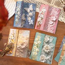 跨境古古森林 凡尔赛公主系列 复古洛可可风手帐素材纸手账拼贴