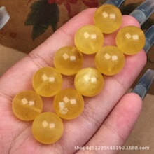 俄料天然蜜蜡圆珠散珠DIY文玩配饰 蜡质浓郁干净圆润 尺寸13mm