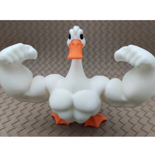 �羳Fun Muscle Duck Statue�������c�������Z����[��