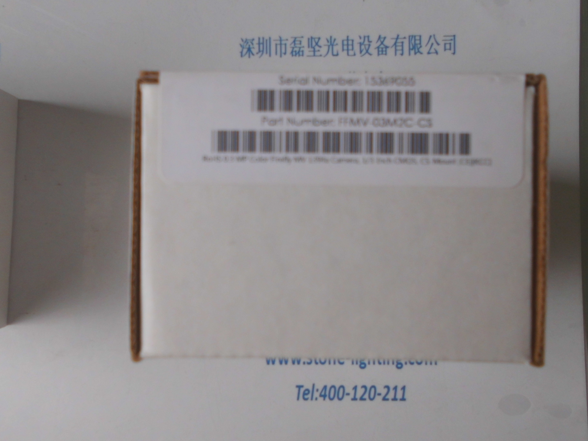 POINT GREY FFMV-03M2C-CS   CMOS 工业相机