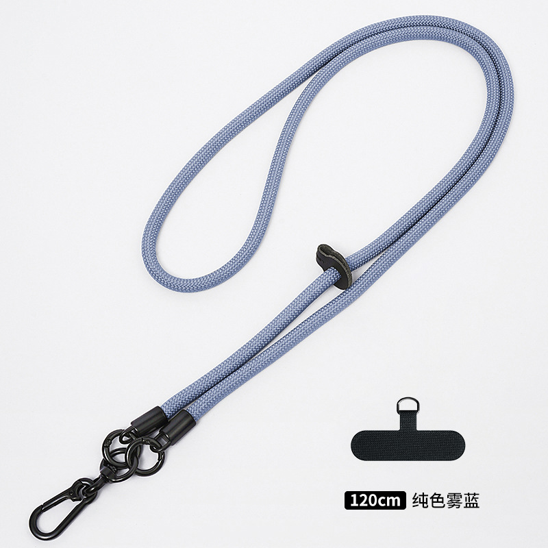 Cordón de teléfono móvil al por mayor crossbody ajustable avanzado Halter muñeca tejida Sling back clip caja del teléfono móvil correa de cordón