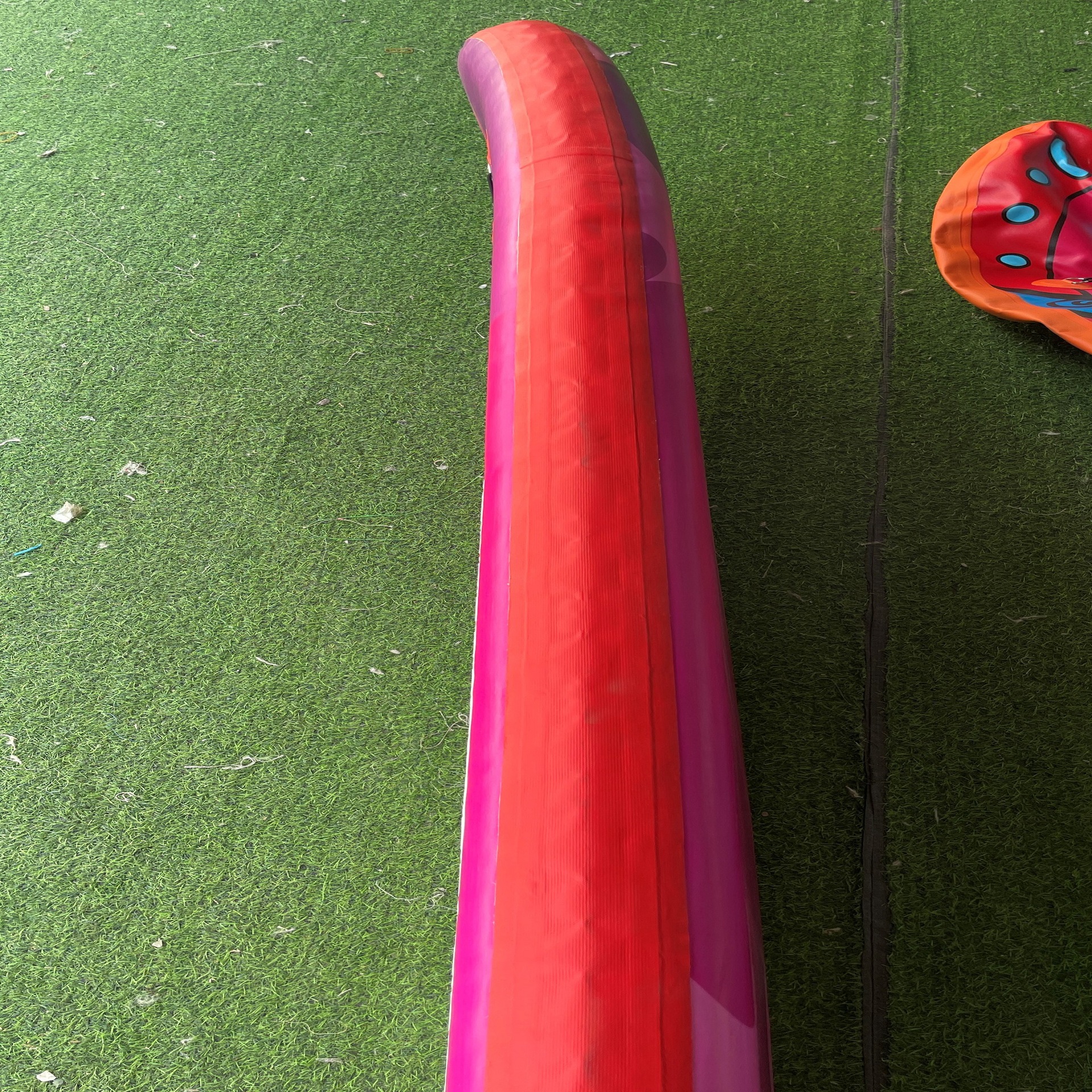 Tabla de esquí acuático infláble rosa púrpura SUP tabla de surf marina de pie profesional tabla de remo conveniente plegable