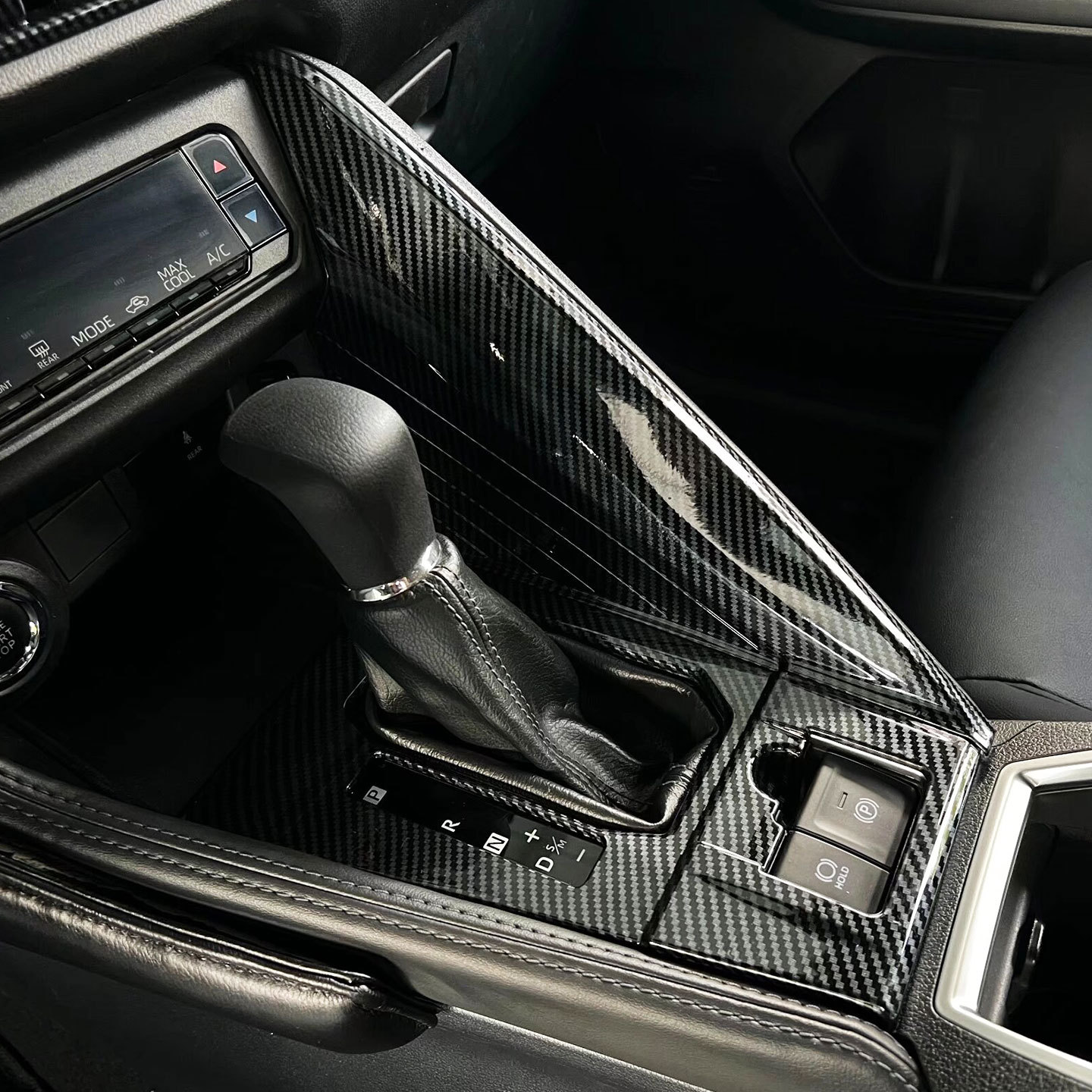 Suitable for 24 Models of Toyota Yaris Yaris Cross Center Console Cup Holder Gear Frame Gear Interior Modification Accessories