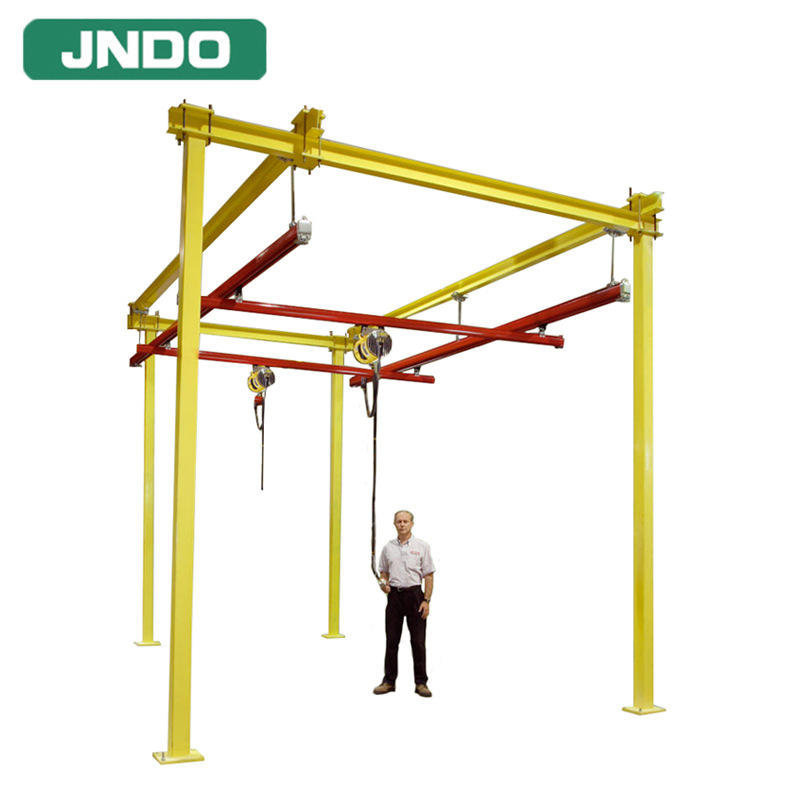 山东厂家1吨导轨KBK起重机钢性硬轨起重机KBK轨道组合式加强梁