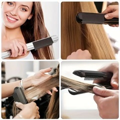 クロスボーダー新しいカーボンファイバーヘアストレートコームヘアサロン家庭用電気スプリントストレートヘア家庭用マッチングツールスプリントコーム