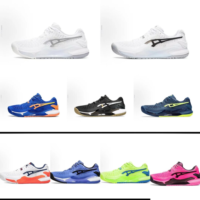 Arthur Sports Gel Professional R9Resolution Tennis Shoes for Men and Women Australian Open Kovich Cushioning Anti-Slip Wear-Resistant