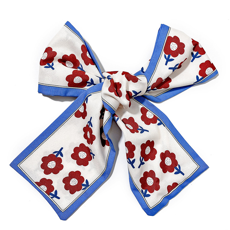 Nuevo estilo banda de pelo de las mujeres cinta corbata de pelo estilo coreano Cola de Caballo cinta pequeño arco fresco bufanda accesorios para el cabello cuerda de pelo mujeres