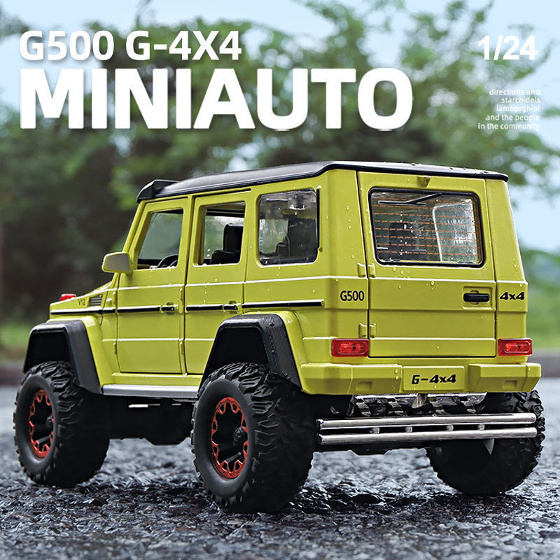 Car to 1:24 big Ben G500 alloy car model off-road big foot men's toys cross-border hot factory wholesale Car to 1:24 big Ben G500 alloy car model off-road big foot men's toys cross-border hot factory wholesale
