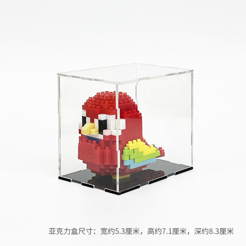Compatible con Lego creativo lindo pájaro niña serie loro Xuanfeng lindo pájaro rompecabezas montaje bloques de construcción de juguete regalo