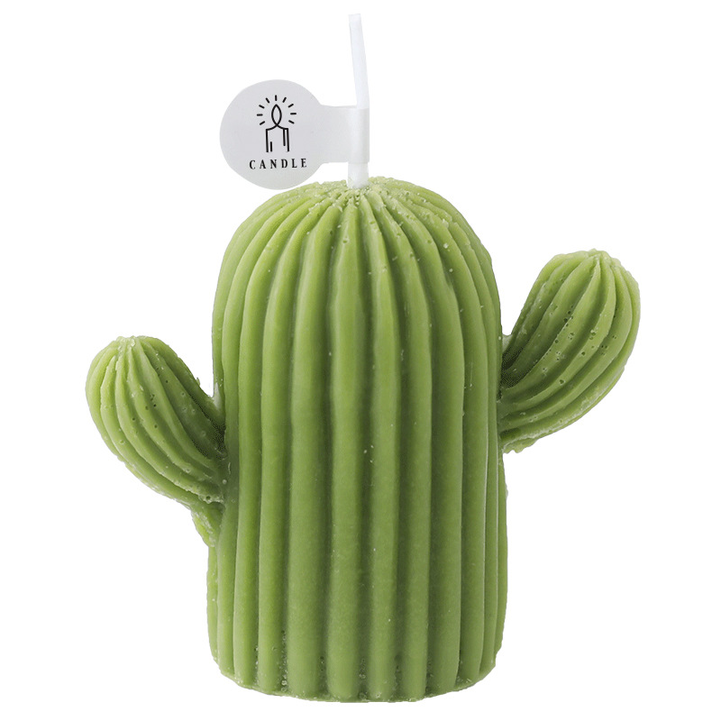 Velas de aromaterapia hechas a mano Regalos de fragancia Cera de soja al por mayor Recuerdos de aromaterapia creativa Velas en forma de cactus