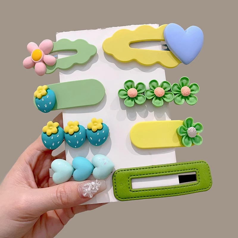 Niños clip para el cabello mujeres 2025 nuevo clip para el cabello de la frente clip lateral clip para el cabello niñas clips para el cabello de pestaña bebé