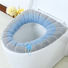 加厚马桶垫圈O型U型V型通用坐垫可水洗马桶圈垫秋冬款坐便套家用