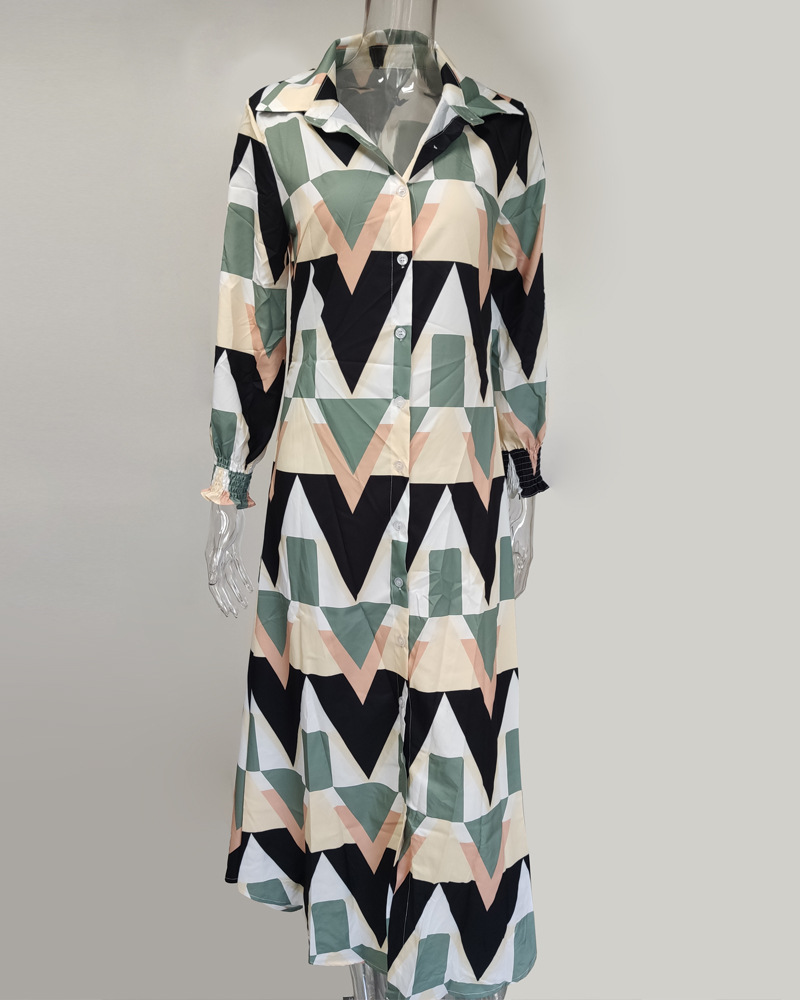 315g Weight Maxi Long Dress Dress Length Type Long Sleeve Sleeve Length Regular Dress Dresses Type Regular Sleeve Sleeve Type Polyester Fabric Type High Waist Waist Line Daily, Beach Occasion V Neck Neckline Regular Fit Fit Type Printing, Stripe, Leaves Pattern Summer, Spring Season Women's Gender Vacation Style Wholesale Women's Vacation Printing Stripe Leaves Daily Beach V Neck Long Sleeve Regular Dress 21