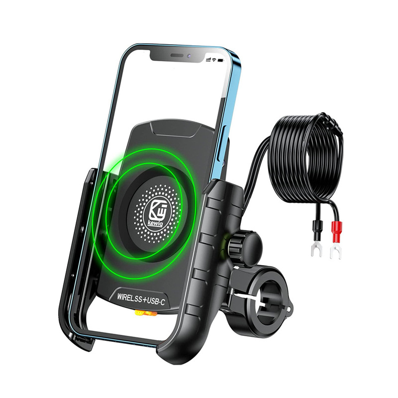 [kewig] motorcycle mobile phone bracket PD wireless charging navigation bracket two-in-one
