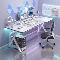 Новый игровой стол для дома, компьютерный стол, стол для работы с отверстиями для крепления, усиленный, утолщенный, стол для аренды, стол для учебы.