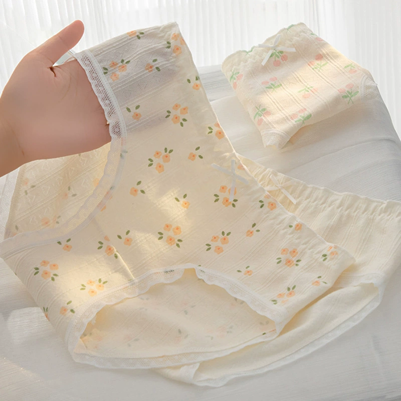 Детское антибактериальное нижнее белье, дышащая милый поясной пакет, штаны для учащихся начальной школы, средний сид и акцент на бедрах