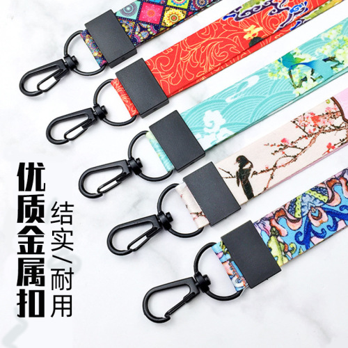 Phone chain ancient style Forbidden City Chinese ethnic fashion national trend decorative necklace and wristband anti-loss stylish versatile internet celebrity