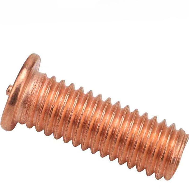 镀铜焊接螺丝点焊螺丝植焊钉焊接螺柱点焊柱M3M4M5M6M8M10M12