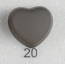 Hui cubre el pañuelo sin costuras magnético hebilla fija collar clip anti-exposición bufanda de seda accesorios en forma de corazón hebilla fuerte transfronteriza