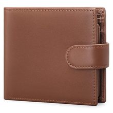 2023年新款男士短款钱包头层欧美风短夹真皮卡包零钱包现货信用卡