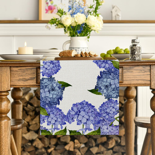 Source Summer Napkin Table Flag Tablerunner Linen Napkin TEMU Table Flag