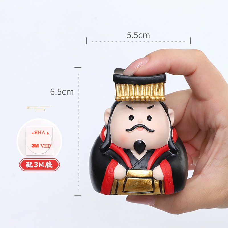 (2개) 한나라 수지 장식품 복고풍 여행 장식 소형 장식품 뤄양 장안 문화 및 창의적 주변 기념품 선물