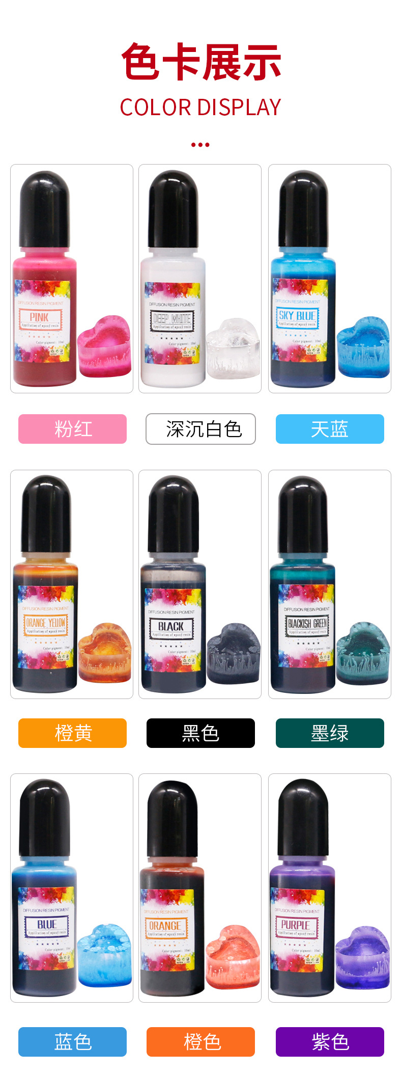马克龙晕染色精