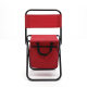 Outdoor Leisure Oxford Cloth Portable Folding Chair Multifunctional Camping Fishing Mazar Stool Backrest Chair Printed LOGO