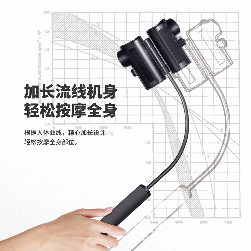 新商品クロスボーダー起爆スタンド筋膜銃マッサージ器首膜リラックスフィットネス振動電動多機能|undefined