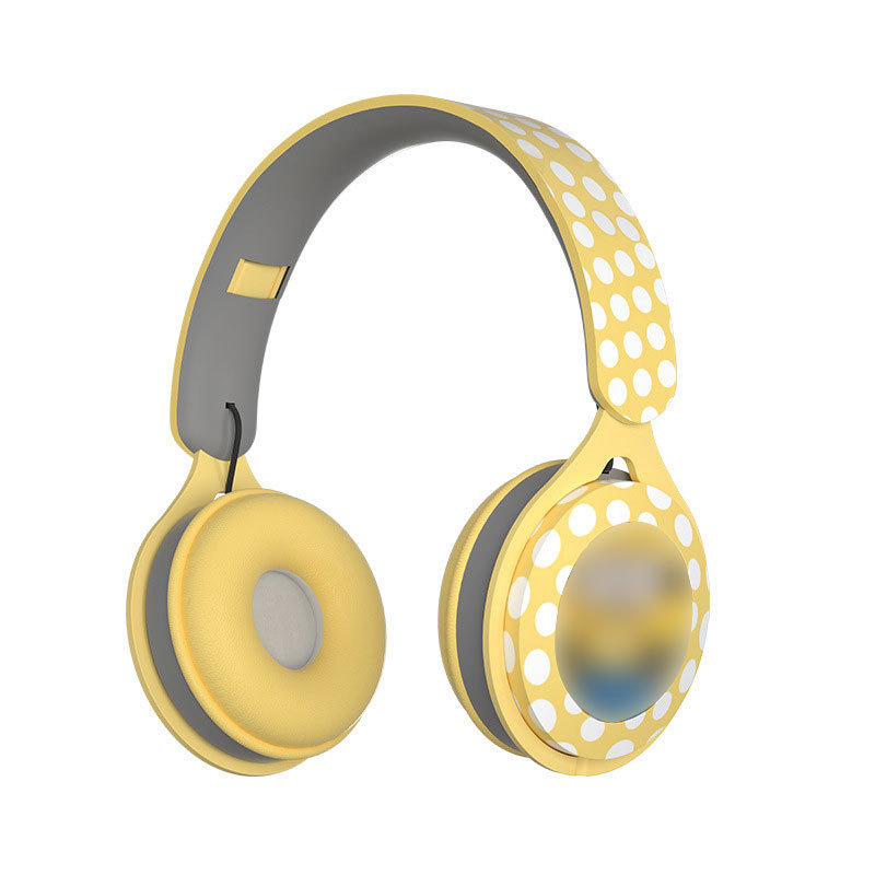 Cross-border Y08 wireless bluetooth headset cartoon mini portable foldable support FM children headset