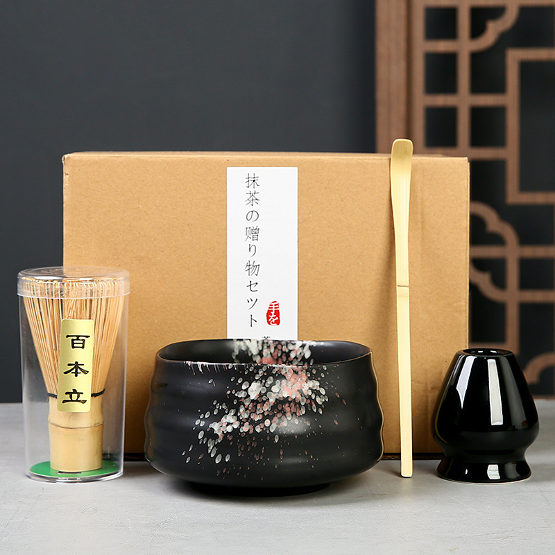 Cepillo de té de matcha de 100 centavos de matcha