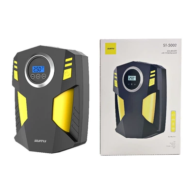Automobile air pump portable intelligent Hava nasosu - st-5002-suit-color-box-digital-display-model