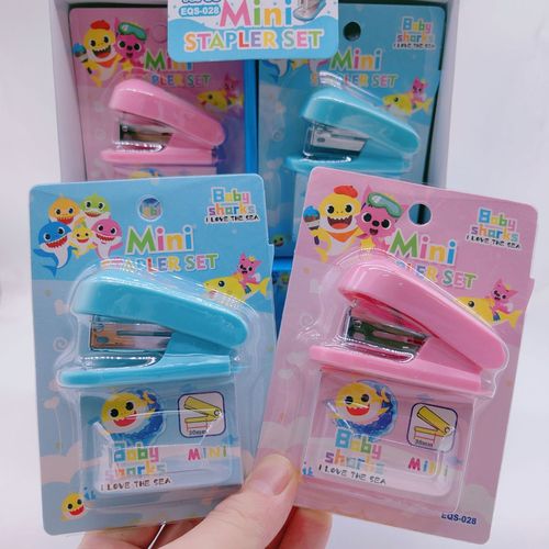 Cartoon Binder Mini Small Set Cute Student Stationery Multi-Function Binding Machine Staple Exam Paper Stapler