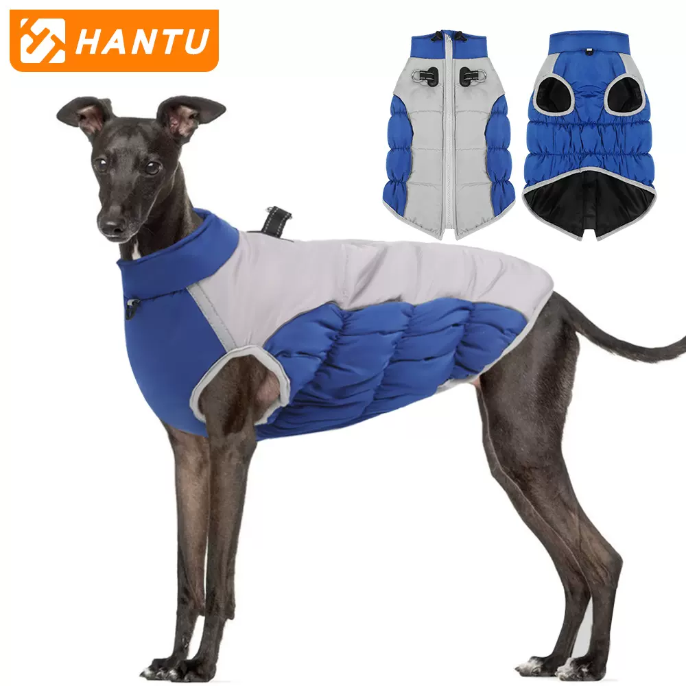 新款冬季宠物棉衣 加厚保暖狗狗衣服舒适反光宠物衣服批发厂家
