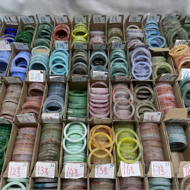 Manufacturer Wholesale 8m Beauty Bracelet 54 Ring Mouth New Chinese Style Ancient Style Han Dynasty Accessories Bracelet Live Supply