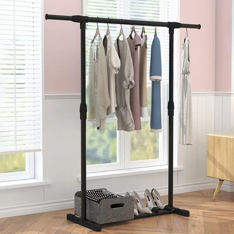 Percha de secado de ropa interior plegable retráctil dormitorio percha de secado de ropa balcón simple percha de sombrero para colgar estante de ropa fresca