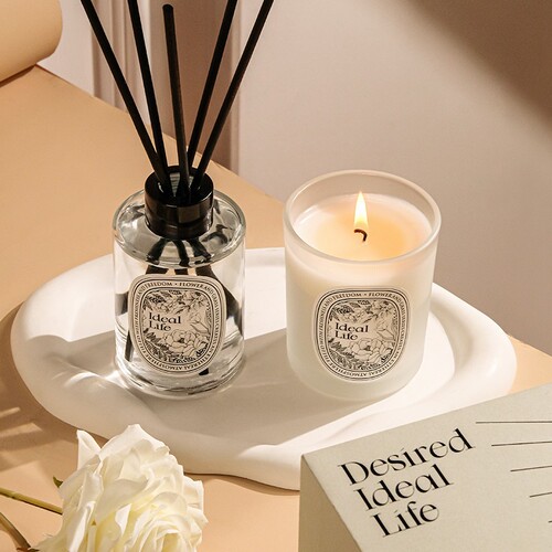 Ideal Life Candles Set for Birthday Gift, Housewarming, Wedding, Unisex Home & Bedroom