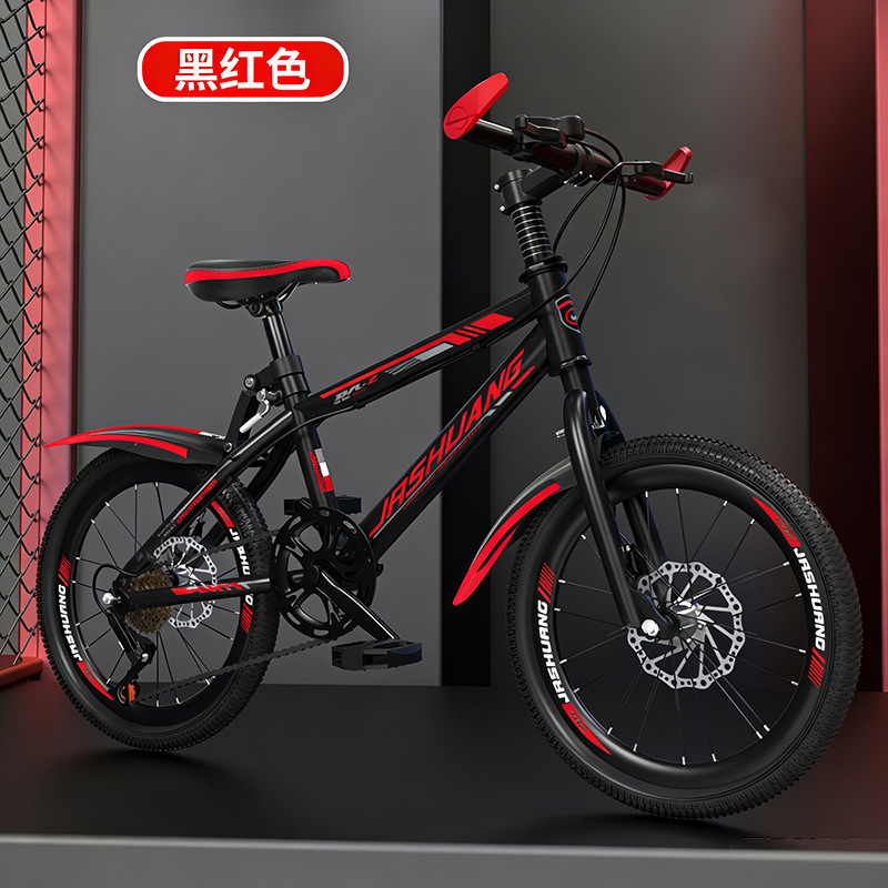 Bicicleta de montaña adolescente niño niña bicicleta amortiguador de freno de goma de cambio de velocidad ligera montar freno sensible image 25
