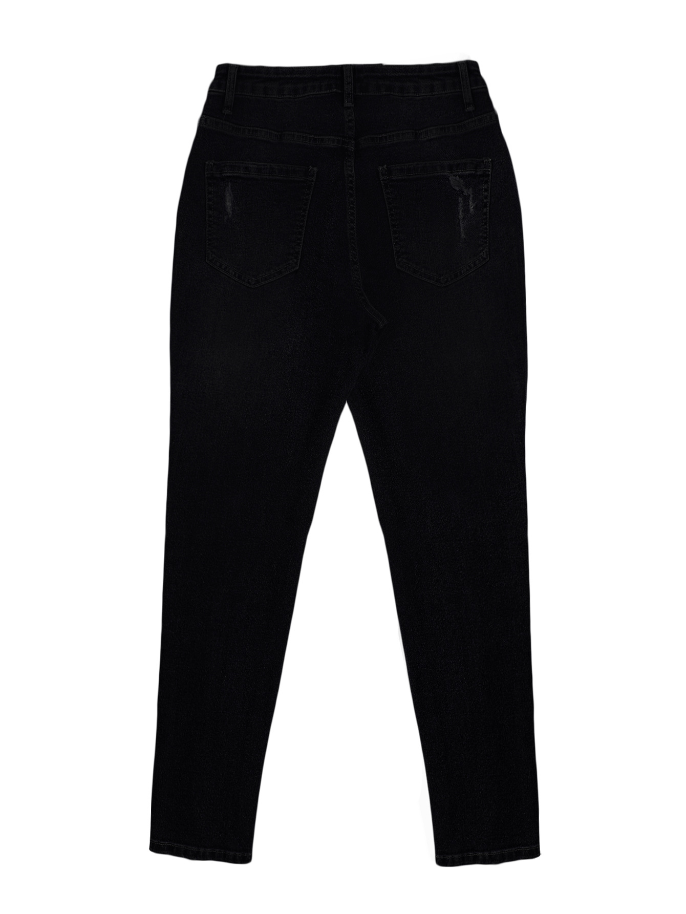 Women's Clothing Retro Denim Jeans For Women, Hot, High Waisted, Sexy, Hip Lifting, Tight Fitting, Ripped, Casual Skinny Jeans._ecoleips.com