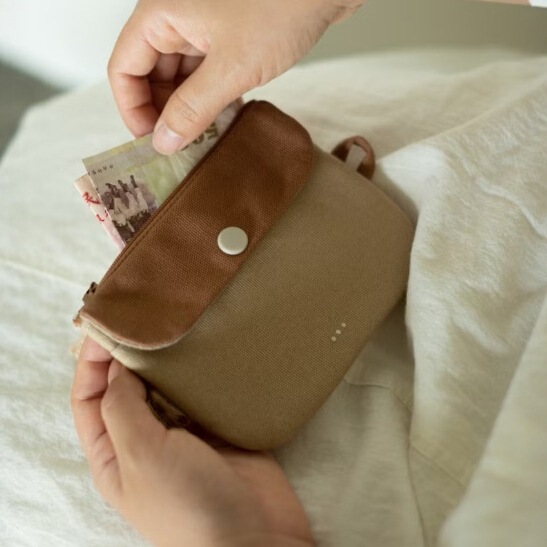 Japanese and Korean Style Ins Simple Canvas Coin Purse Large Capacity Portable Pocket Storage Bag Niche Design Good Stuff Japanese and Korean Style Ins Simple Canvas Coin Purse Large Capacity Portable Pocket Storage Bag Niche Design Good Stuff