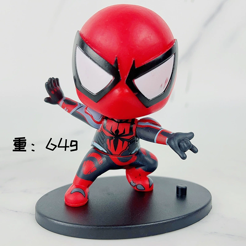 Minifigure, cute handle, doll, Spiderman