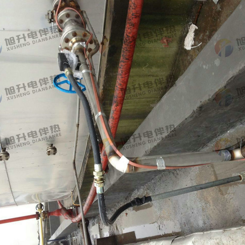 Parallel constant power electric heating belt for petrochemical pipelines, high-temperature heating 