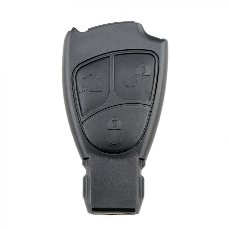 Suitable for Mercedes-Benz 2-Key/3-Key Car Key Shell Bottom Cover Without Slot
