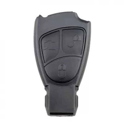 Suitable for Mercedes-Benz 2-Key/3-Key Car Key Shell Bottom Cover Without Slot