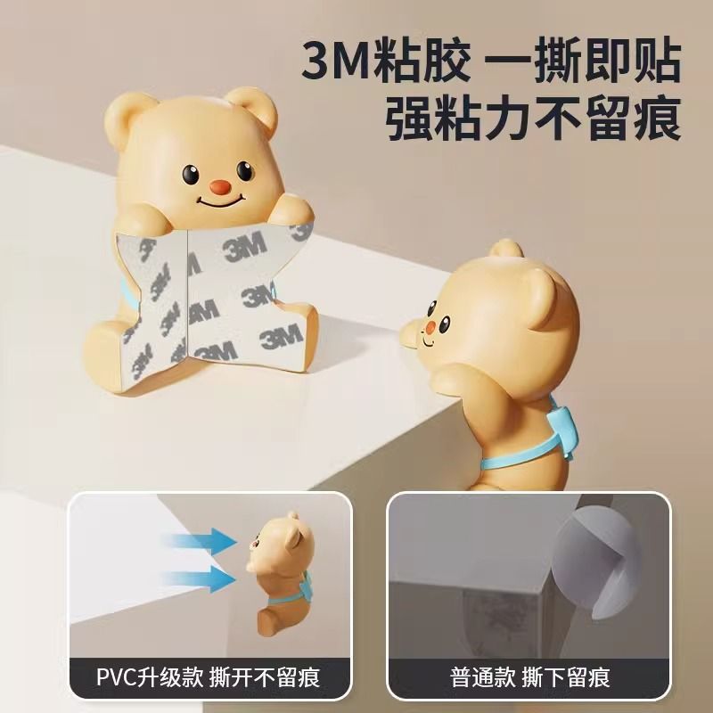 Soft Silicone Cartoon Table Corner Anti-Collision Strip for Home Use, Child Safety Corner Protector for Sofa, Living Room Coffee Table Corner