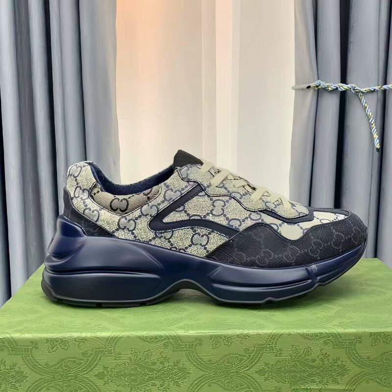 Celebrity-Inspired Dad Shoes for Women 2025 New Spring and Autumn Color-Blocking Printed Thick-Soled Casual Versatile Couple Sneakers Celebrity-Inspired Dad Shoes for Women 2025 New Spring and Autumn Color-Blocking Printed Thick-Soled Casual Versatile Couple Sneakers