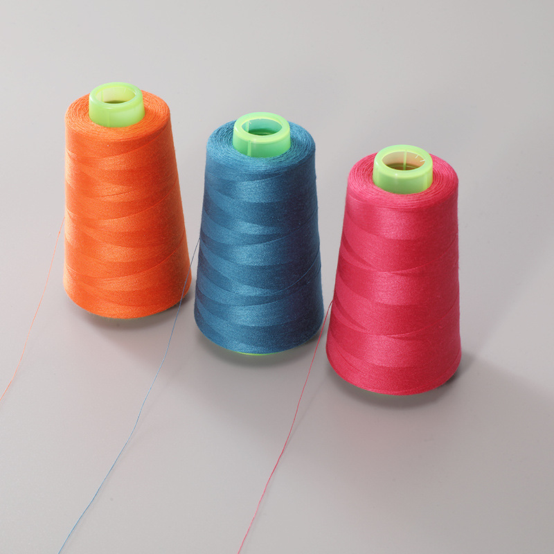 Export of 603 Polyester Sewing Thread High-Quality No Knot Continuous Thread Original Embroidery Thread Manufacturer Thread Processing
