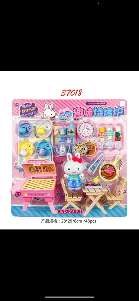 37018 One-Say Pink Rabbit-Fun BBQ