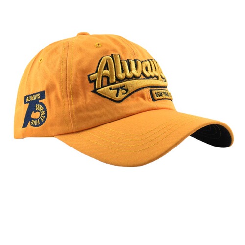 Men's Spring and Autumn Korean Version Letter Embroidered Cap, Couple Outdoor Casual Sun Hat, Duckbill Hat for Women